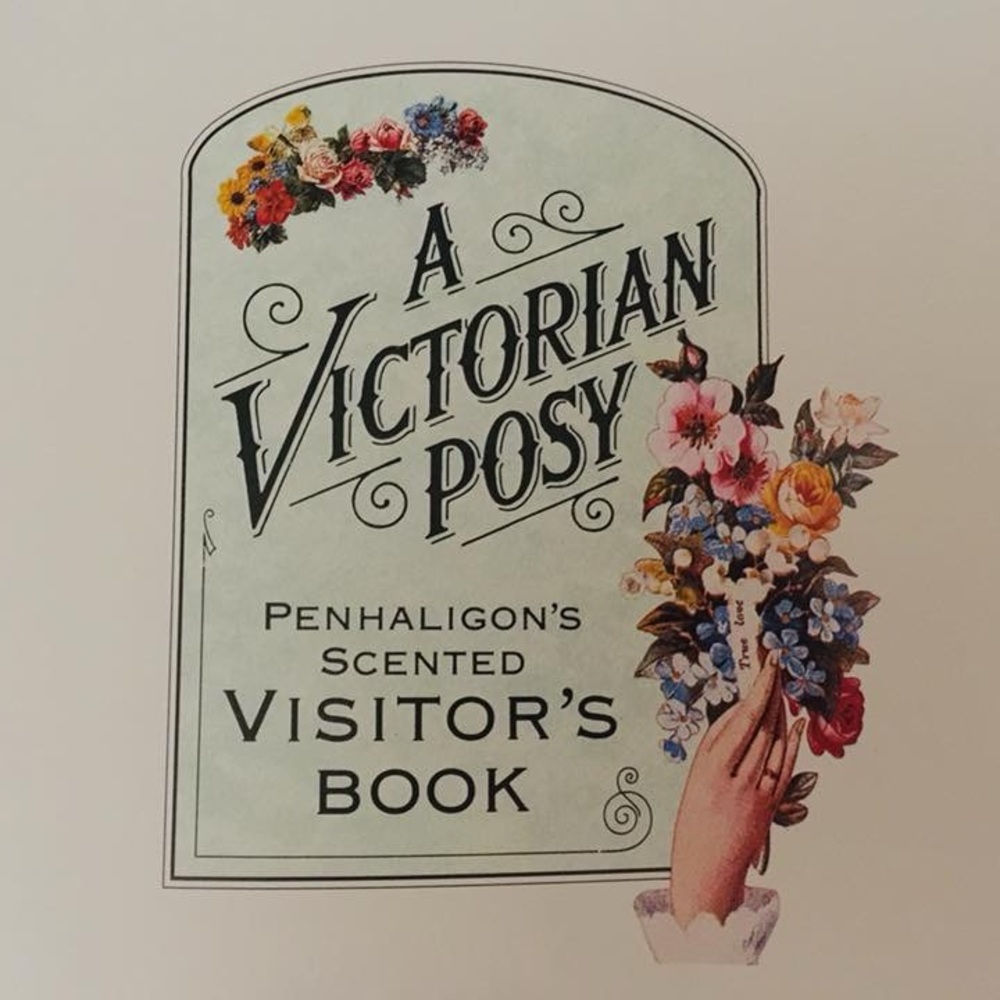 Vintage 1987 Penhaligon’s A Victorian Posy Scented Visitor’s Book - Picture 2 of 4